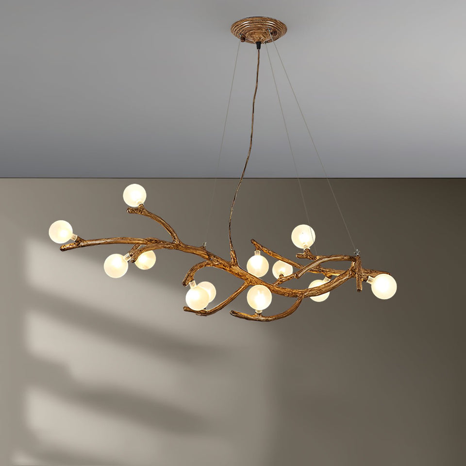 Boho Tree Branch Chandelier