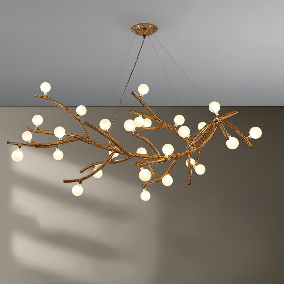 Boho Tree Branch Chandelier