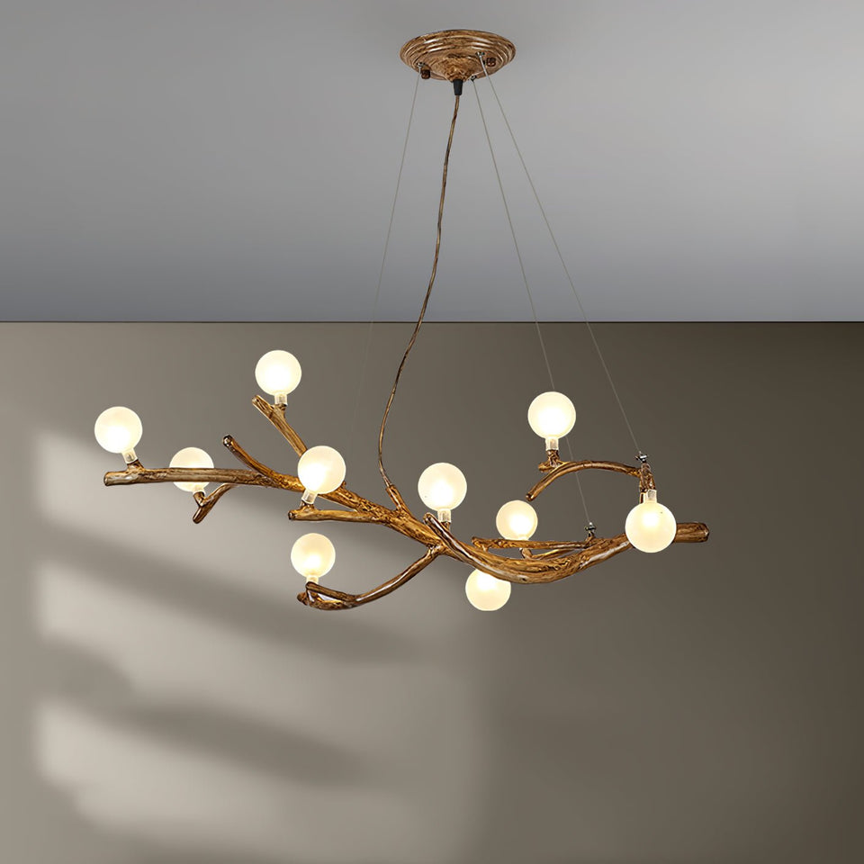 Boho Tree Branch Chandelier