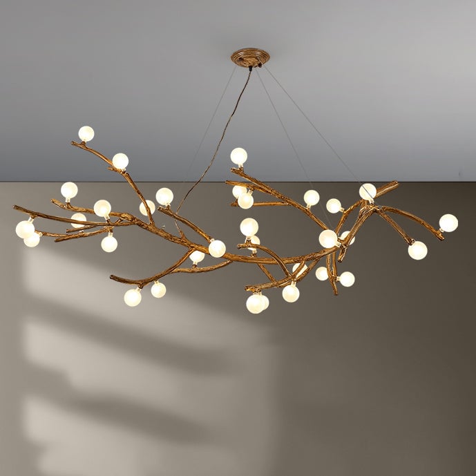 Boho Tree Branch Chandelier