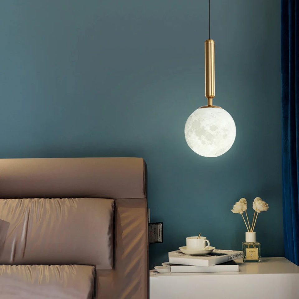 Bosso Brass Alabaster Pendant Lamp