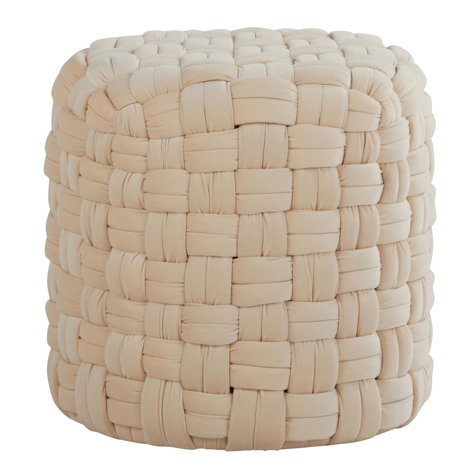 Braided Round 16" Ottoman