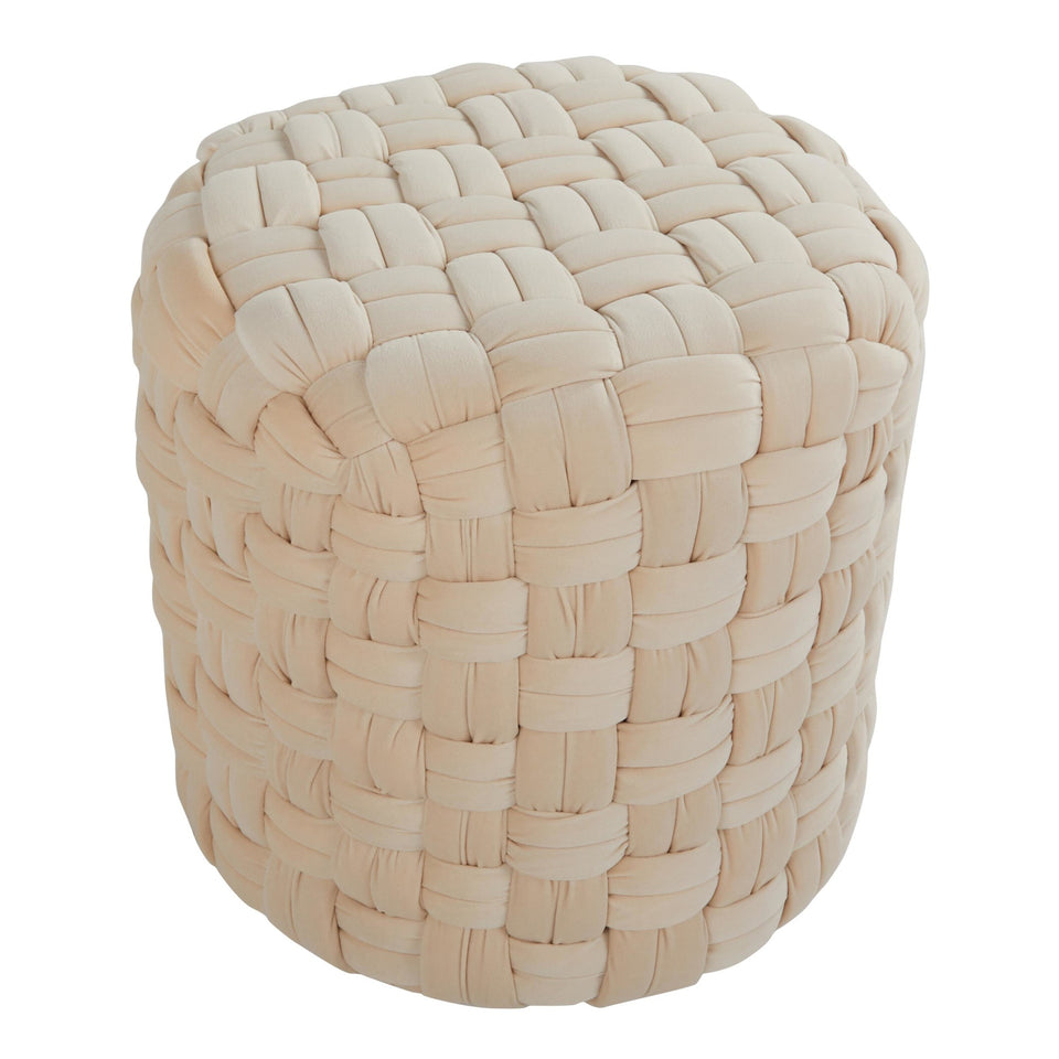 Braided Round 16" Ottoman