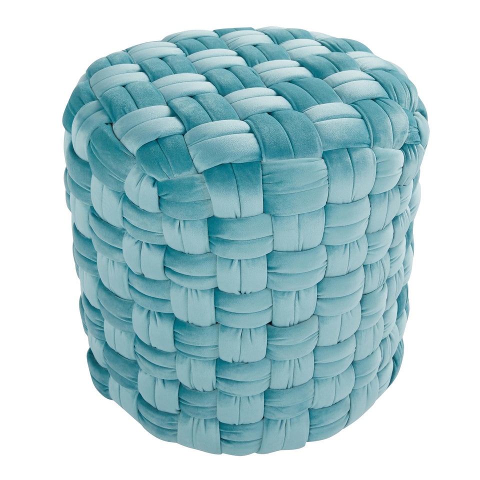 Braided Round 16" Ottoman