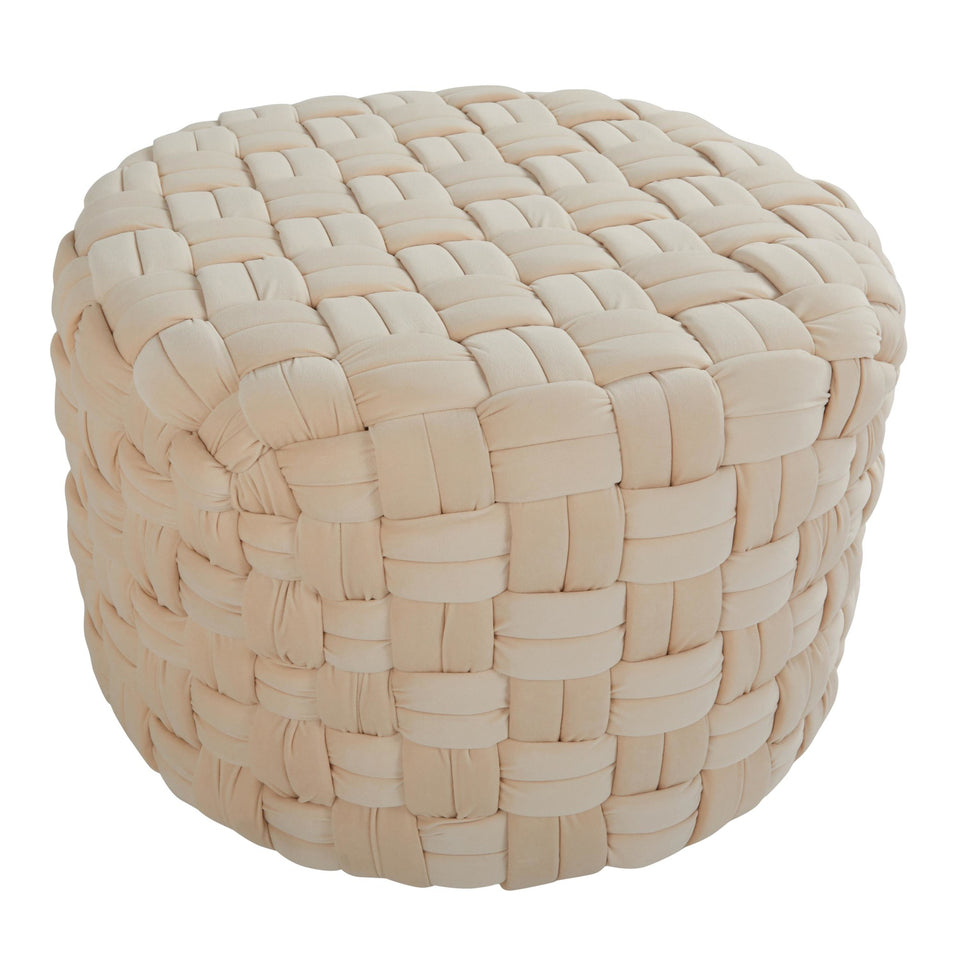 Braided Round 24" Ottoman