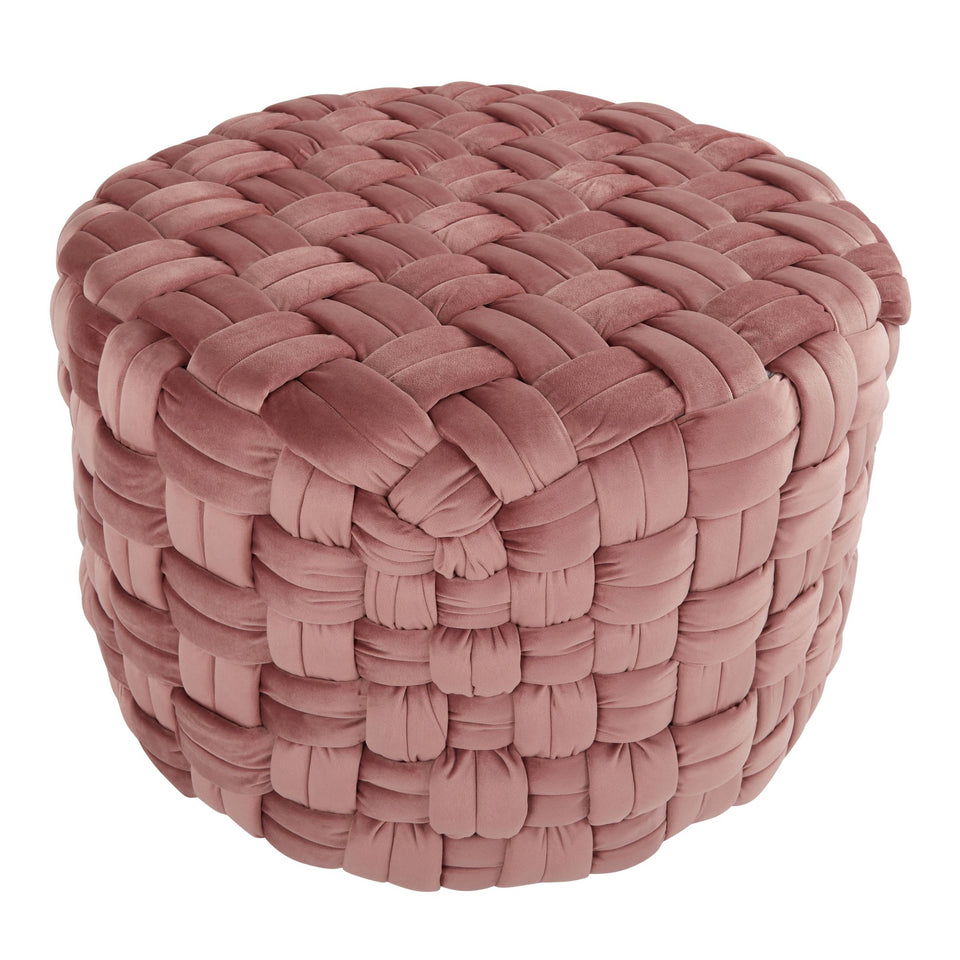 Braided Round 24" Ottoman