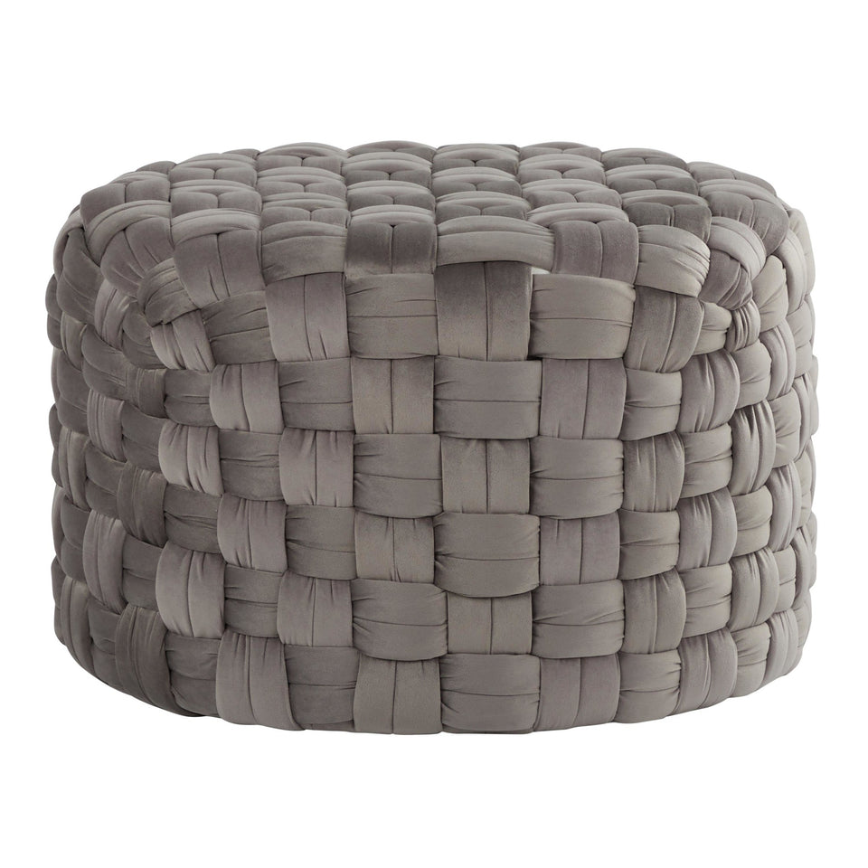 Braided Round 24" Ottoman