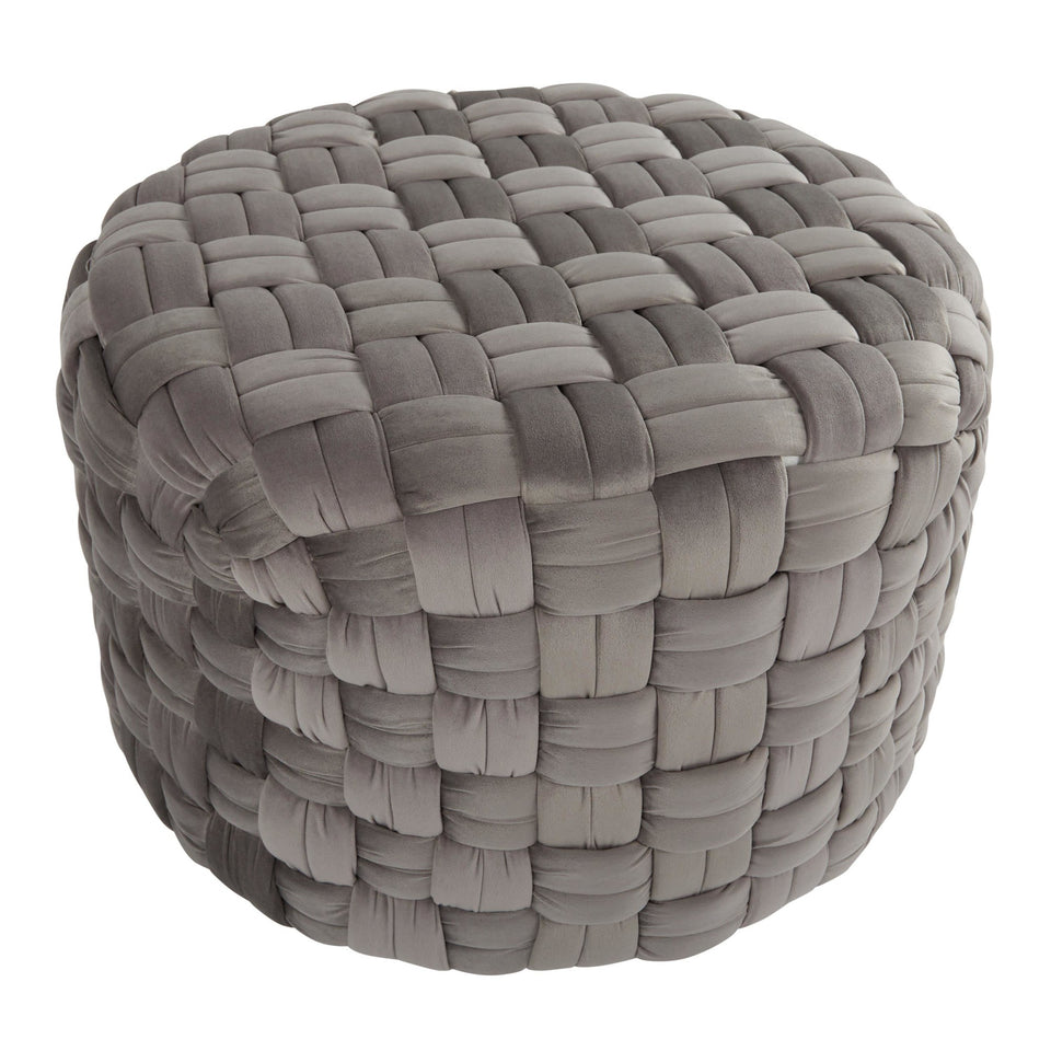 Braided Round 24" Ottoman