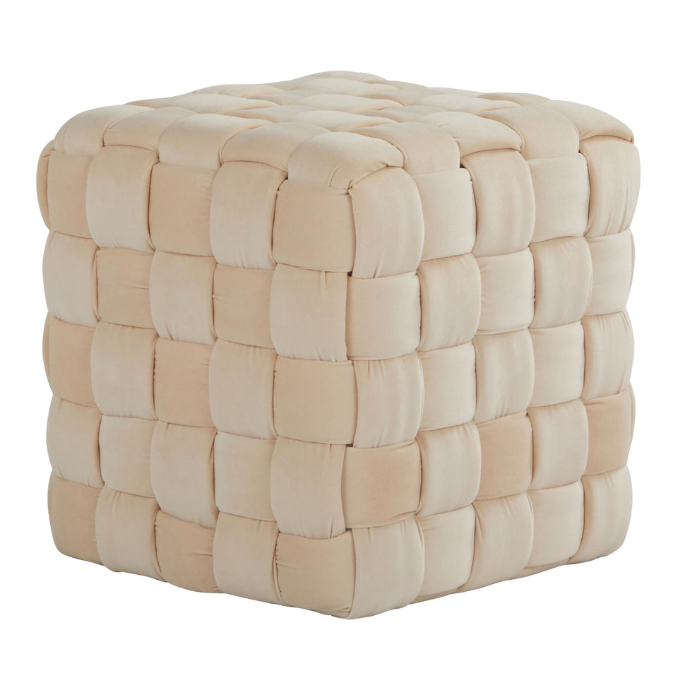 Braided Square 16" Ottoman