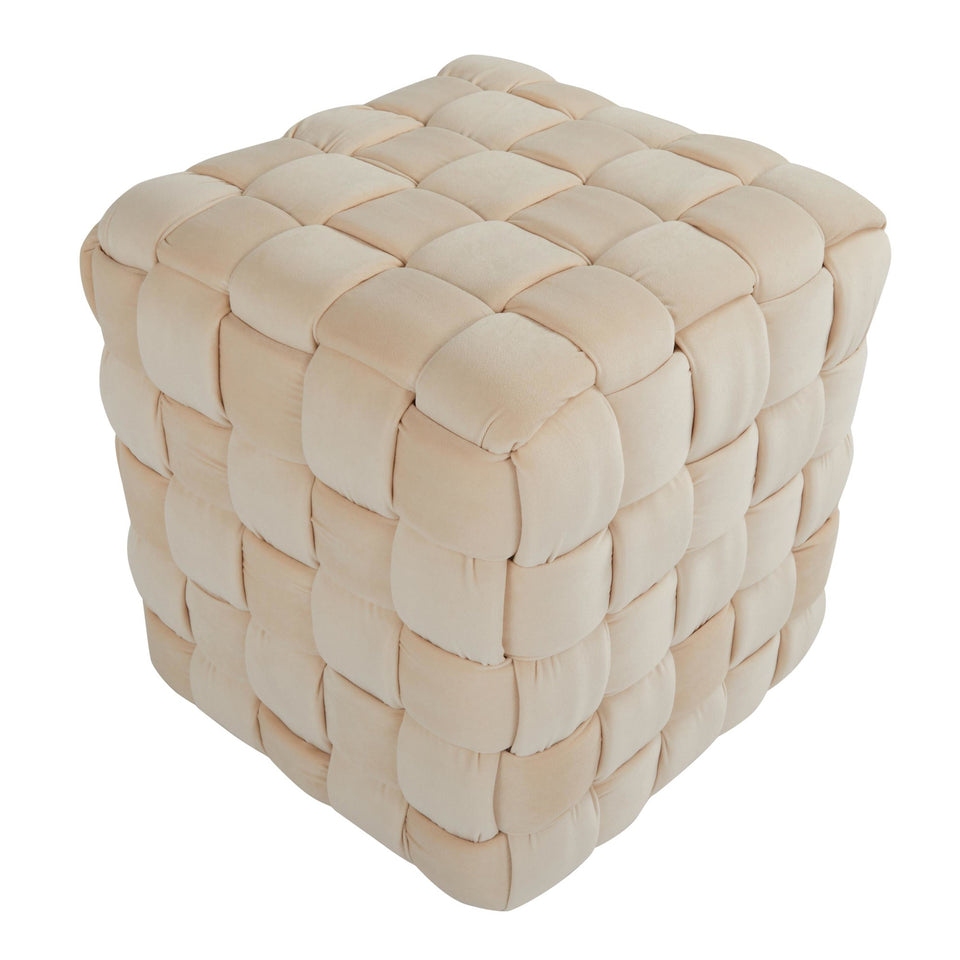 Braided Square 16" Ottoman