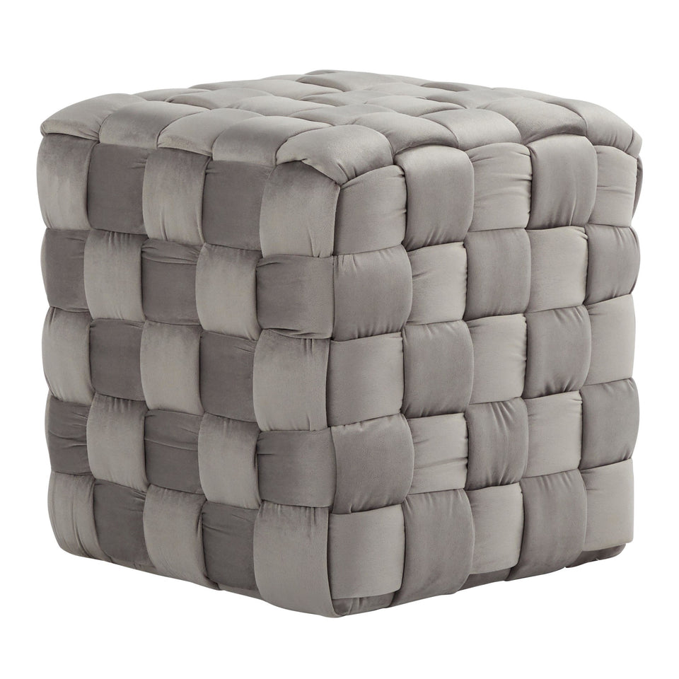Braided Square 16" Ottoman