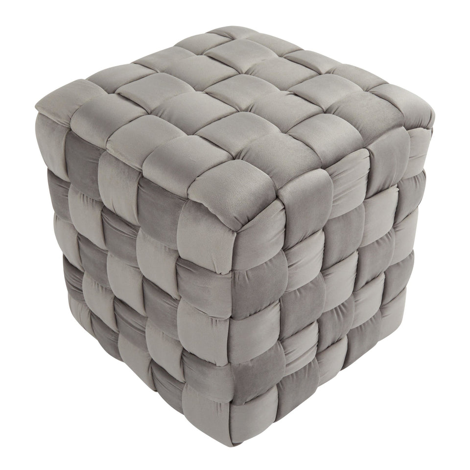 Braided Square 16" Ottoman