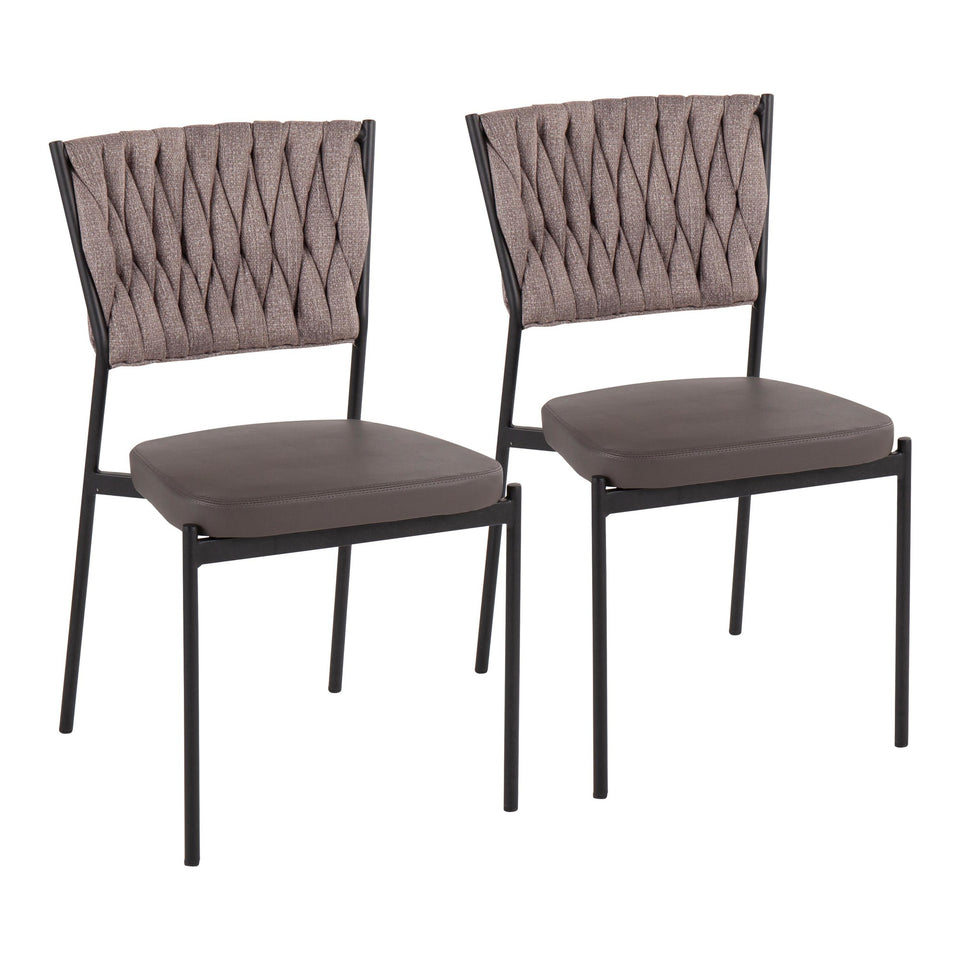 Braided Tania Chair - Set of 2
