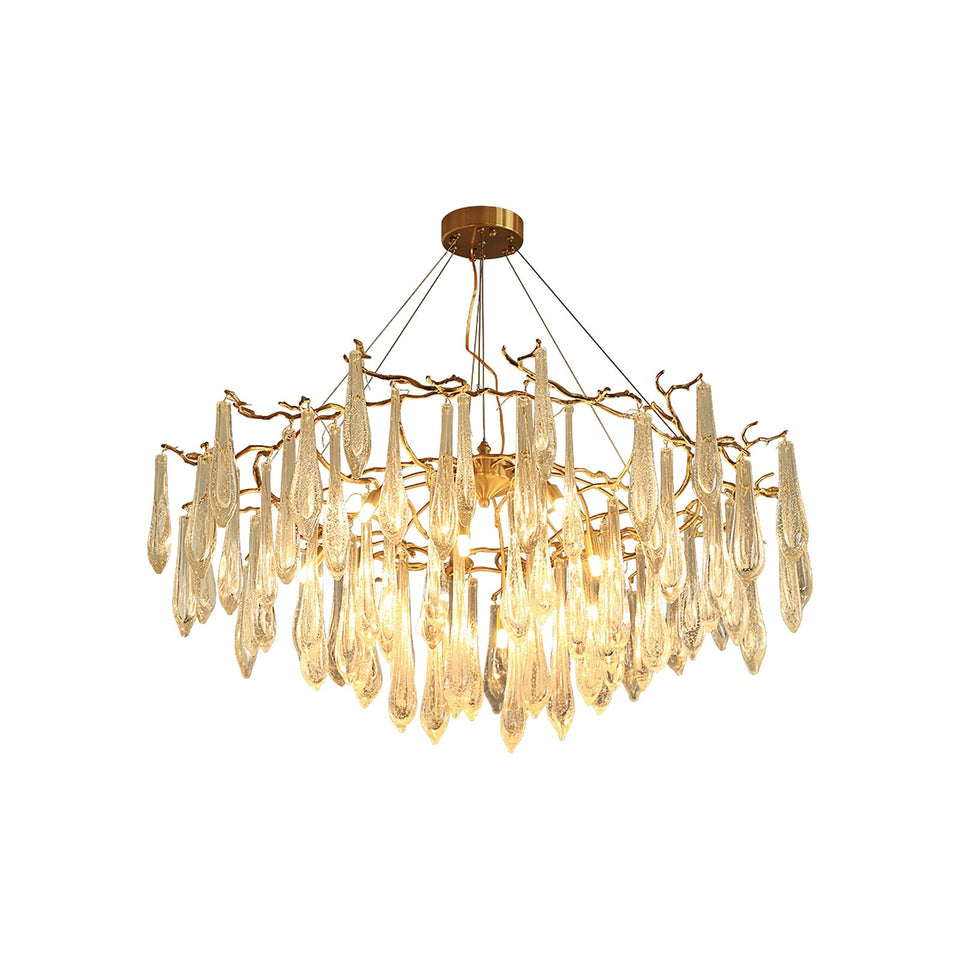 Branchs Brass Chandelier