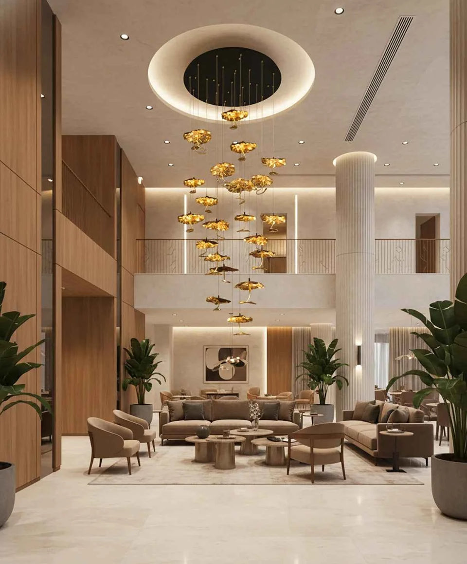 Brass Aviary Constellation Chandelier
