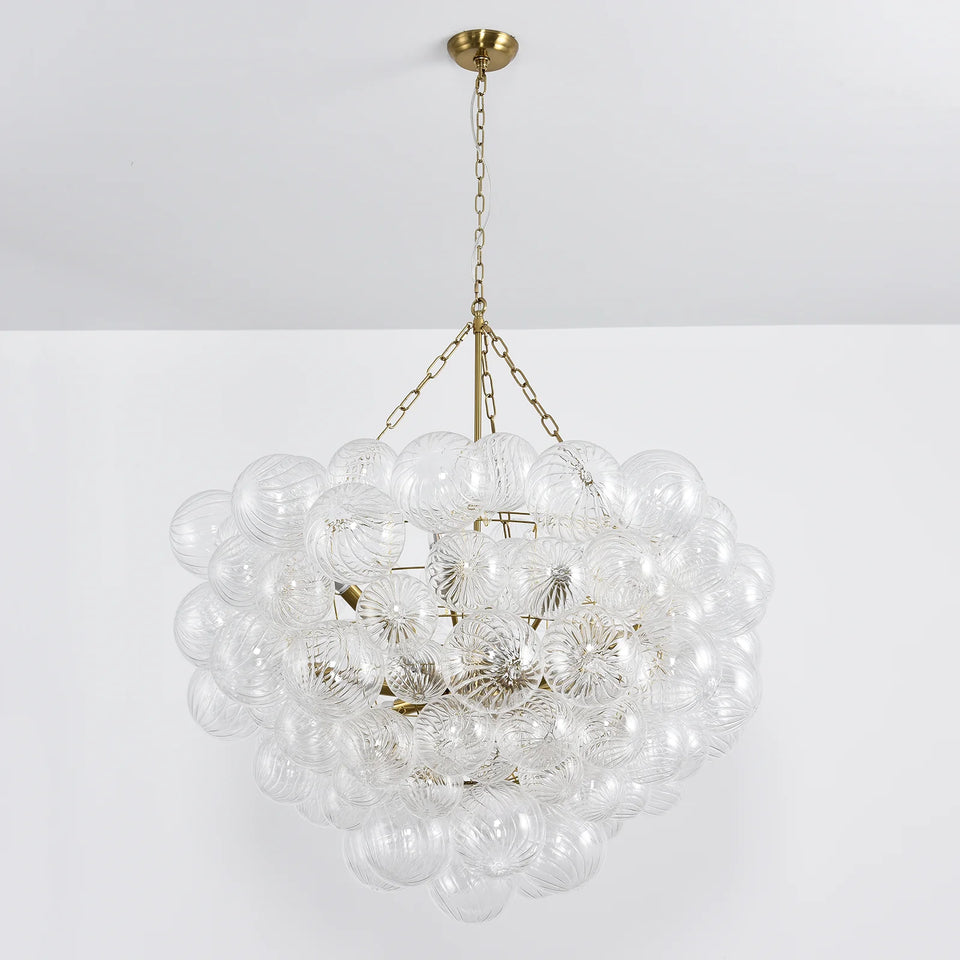 Bubbles Glass Ball Chandelier