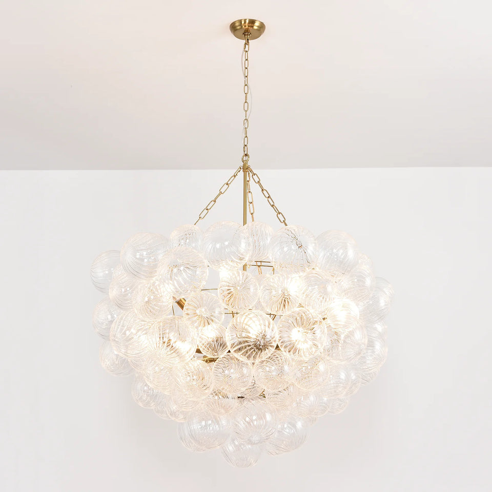 Bubbles Glass Ball Chandelier