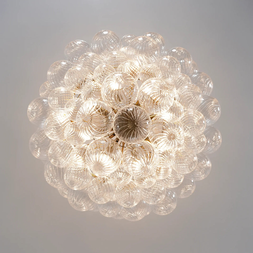 Bubbles Glass Ball Chandelier