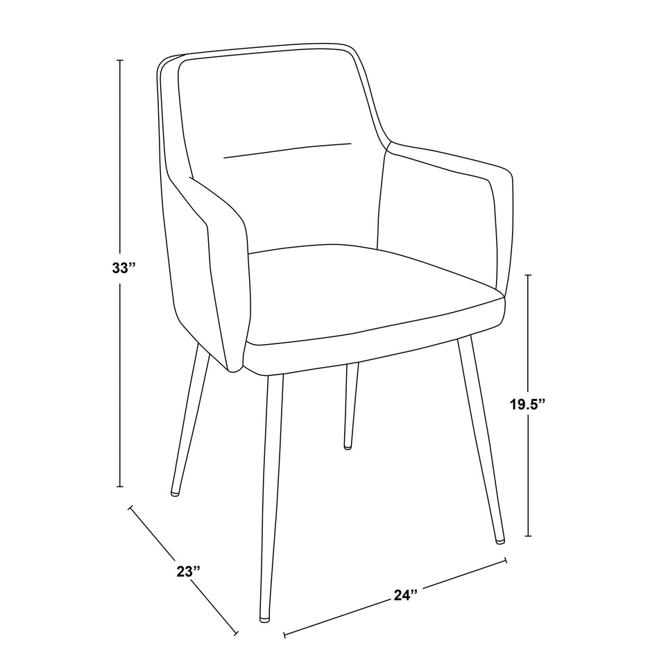 Andrew Dining Chair - Set of 2
