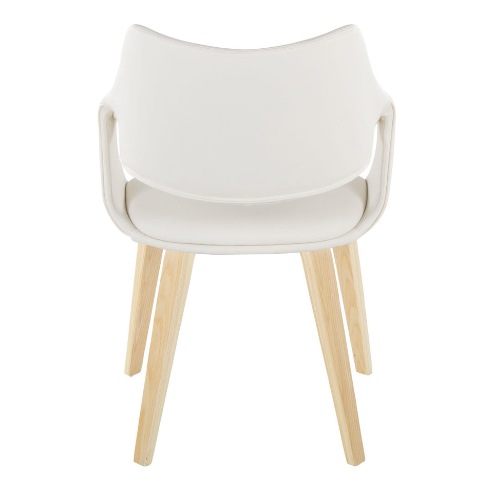 Curvo High Back Upholstered Chair - Set of 2