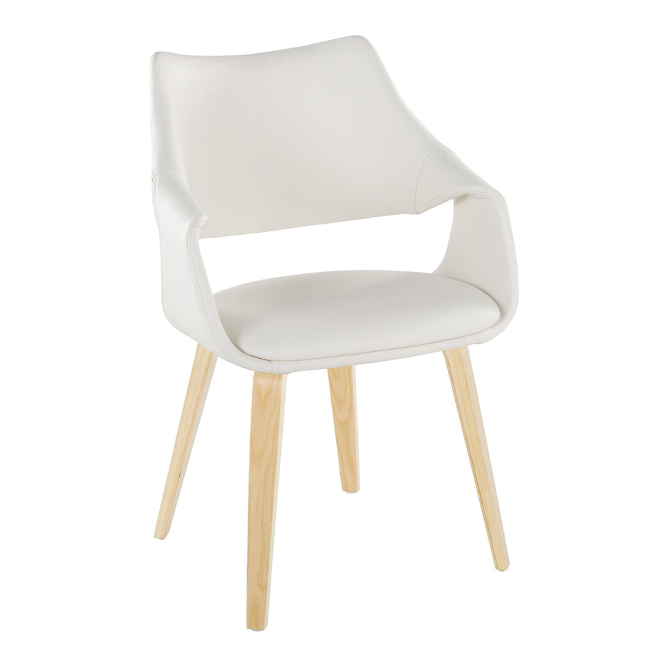 Curvo High Back Upholstered Chair - Set of 2