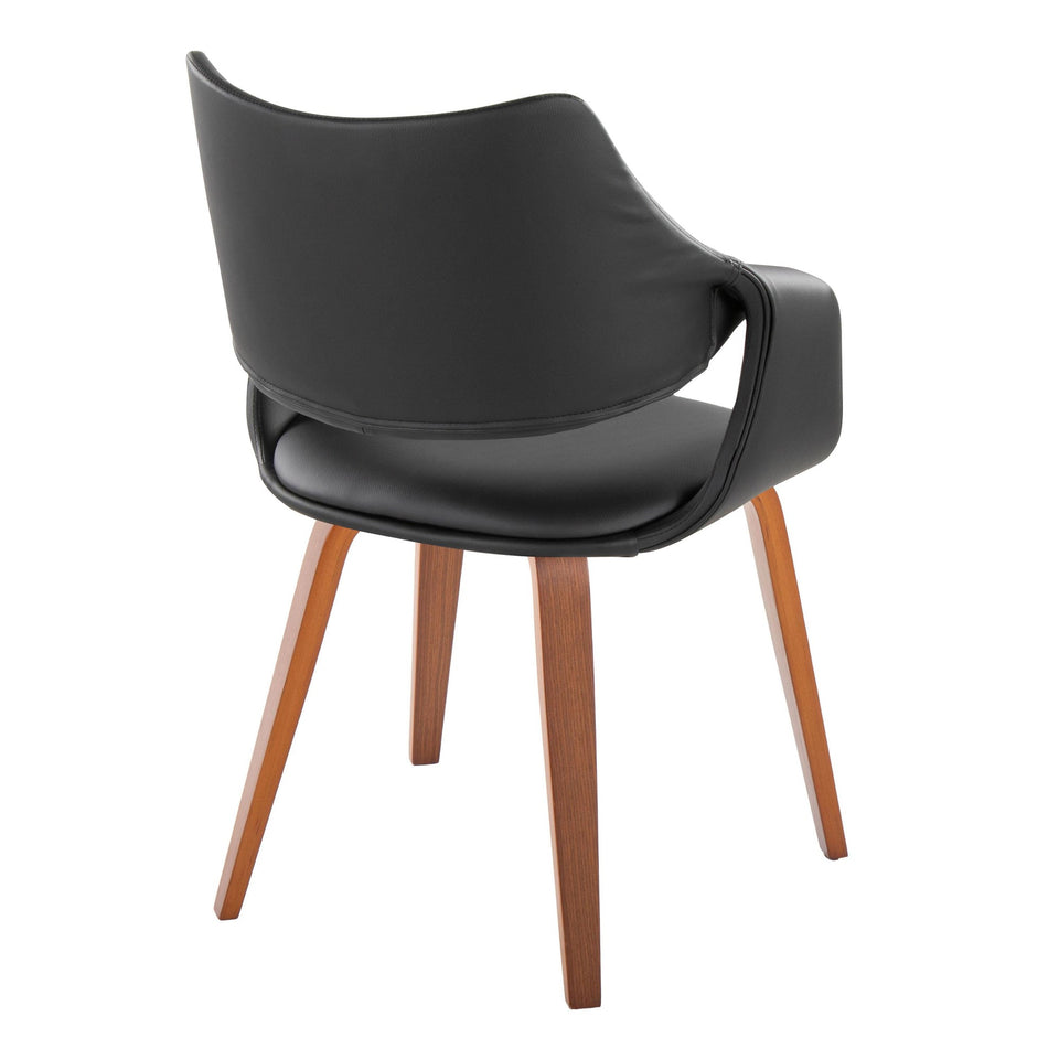 Curvo High Back Upholstered Chair - Set of 2