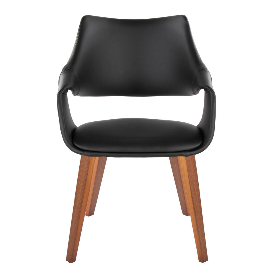 Curvo High Back Upholstered Chair - Set of 2
