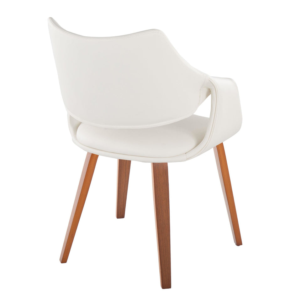 Curvo High Back Upholstered Chair - Set of 2