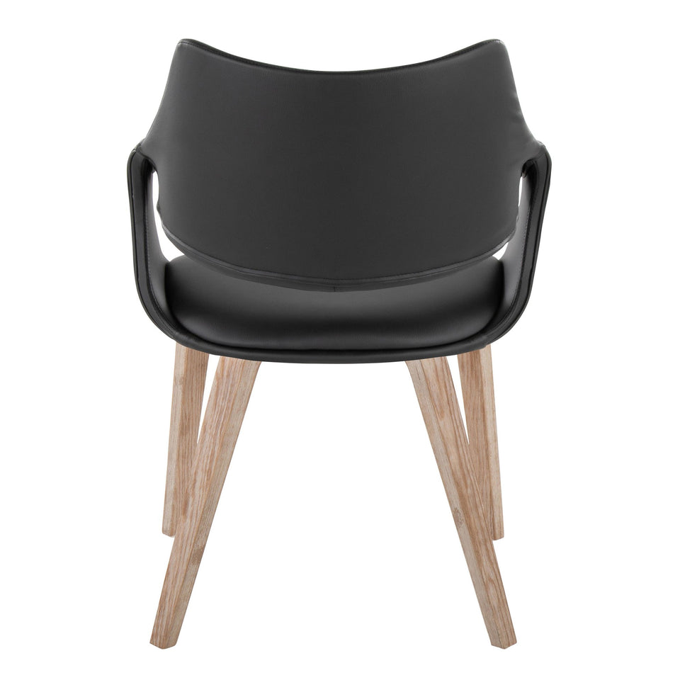 Curvo High Back Upholstered Chair - Set of 2