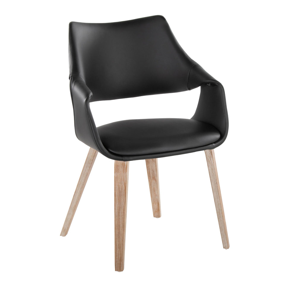 Curvo High Back Upholstered Chair - Set of 2