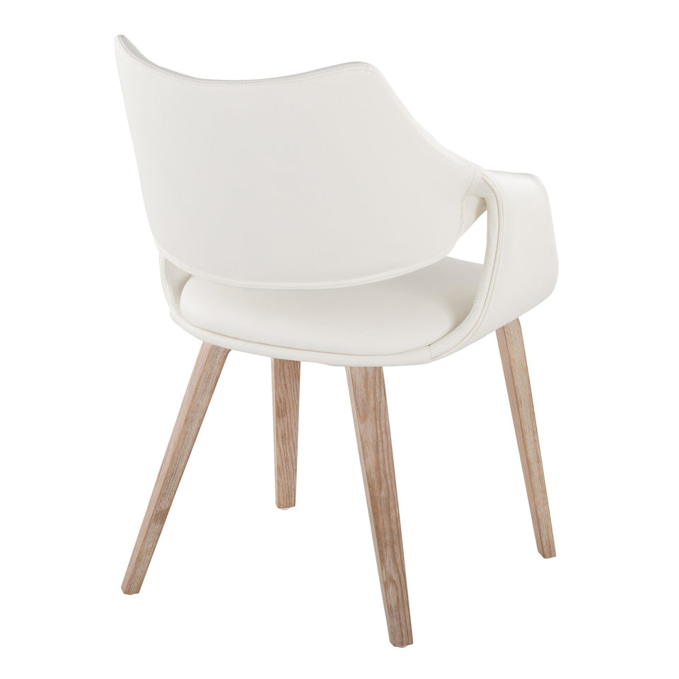 Curvo High Back Upholstered Chair - Set of 2