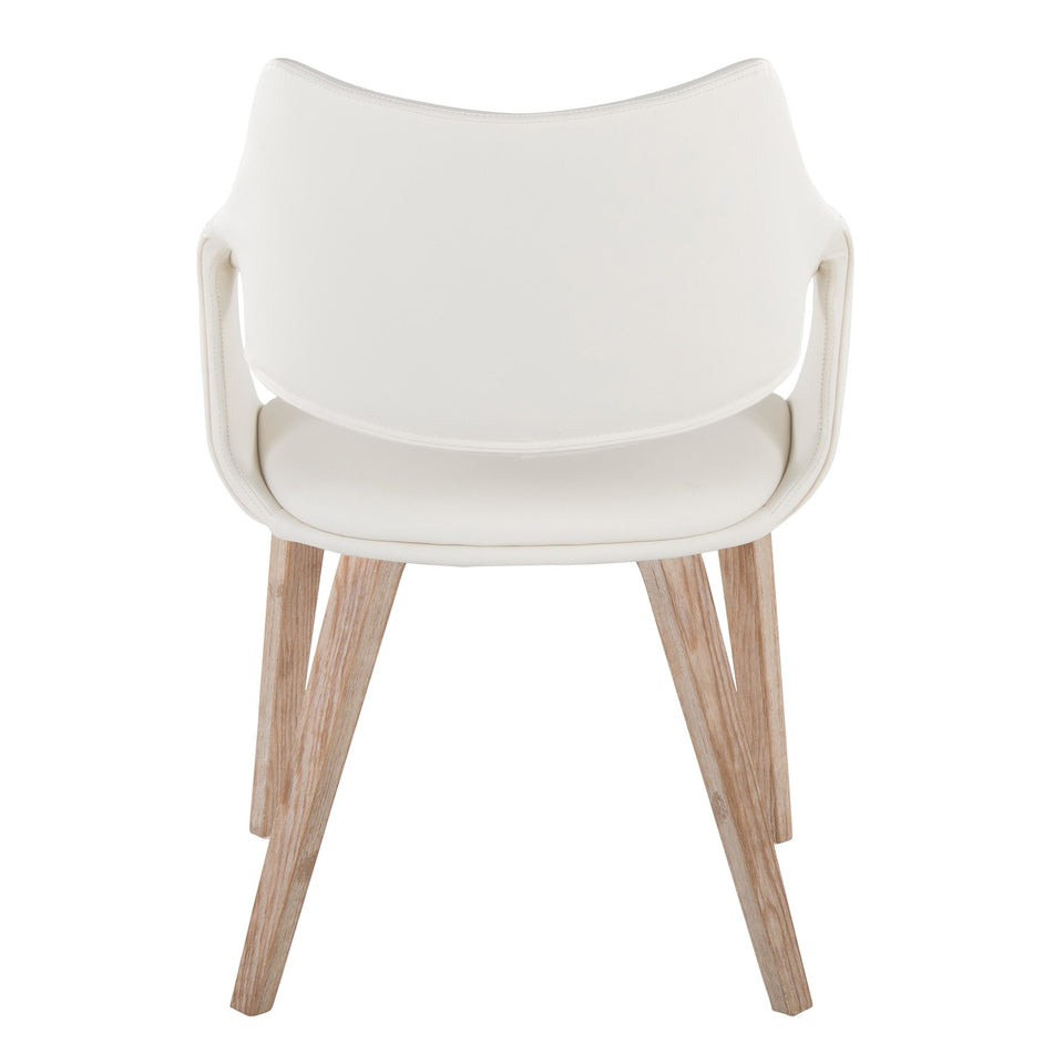 Curvo High Back Upholstered Chair - Set of 2