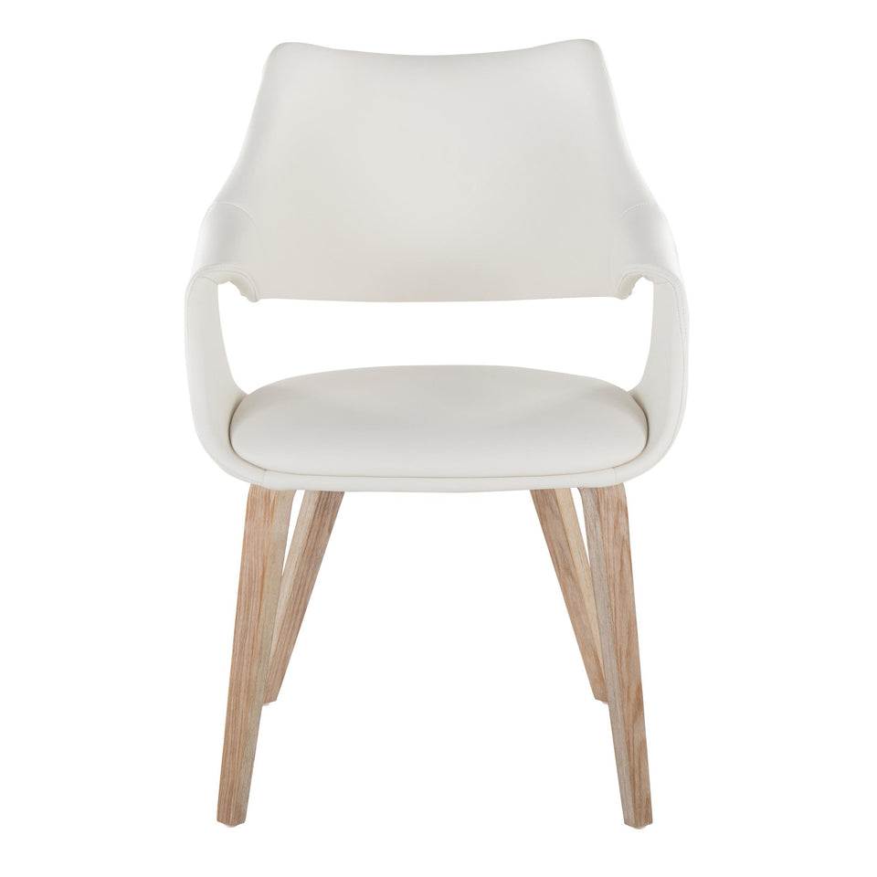 Curvo High Back Upholstered Chair - Set of 2