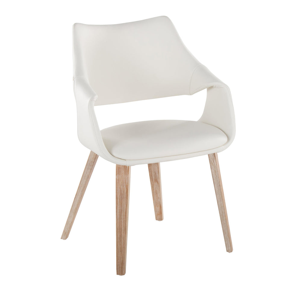 Curvo High Back Upholstered Chair - Set of 2