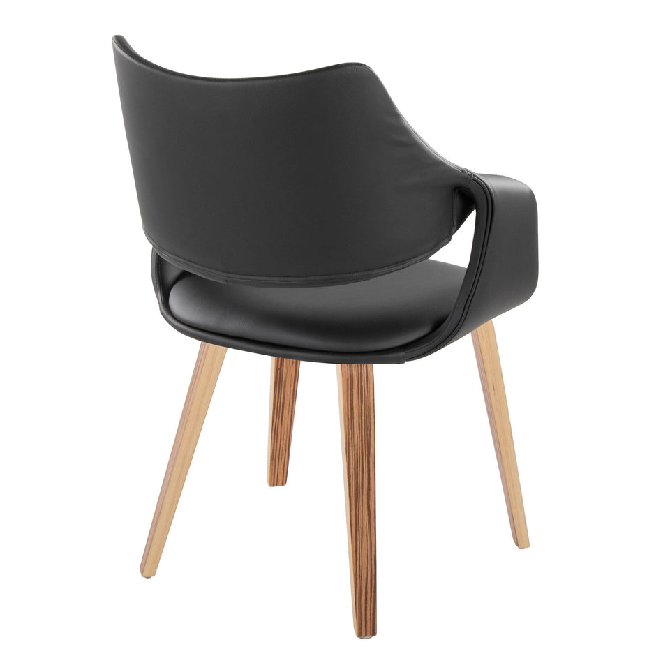 Curvo High Back Upholstered Chair - Set of 2