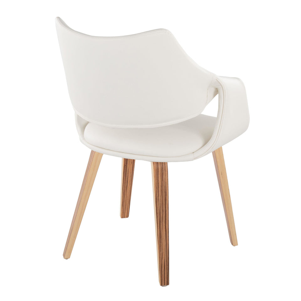 Curvo High Back Upholstered Chair - Set of 2