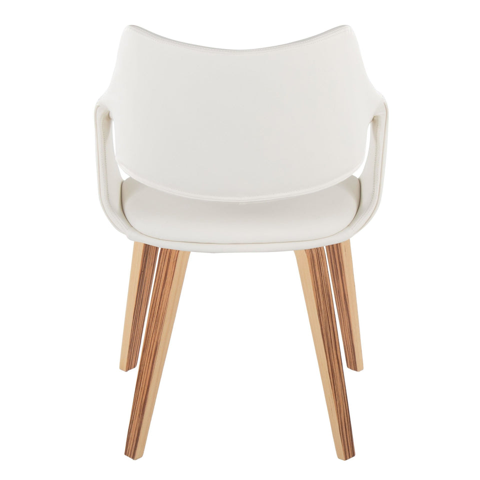Curvo High Back Upholstered Chair - Set of 2