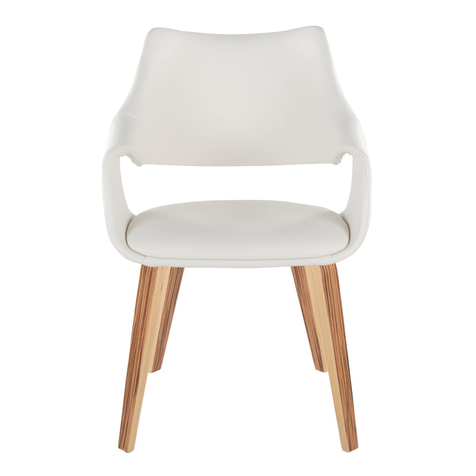 Curvo High Back Upholstered Chair - Set of 2