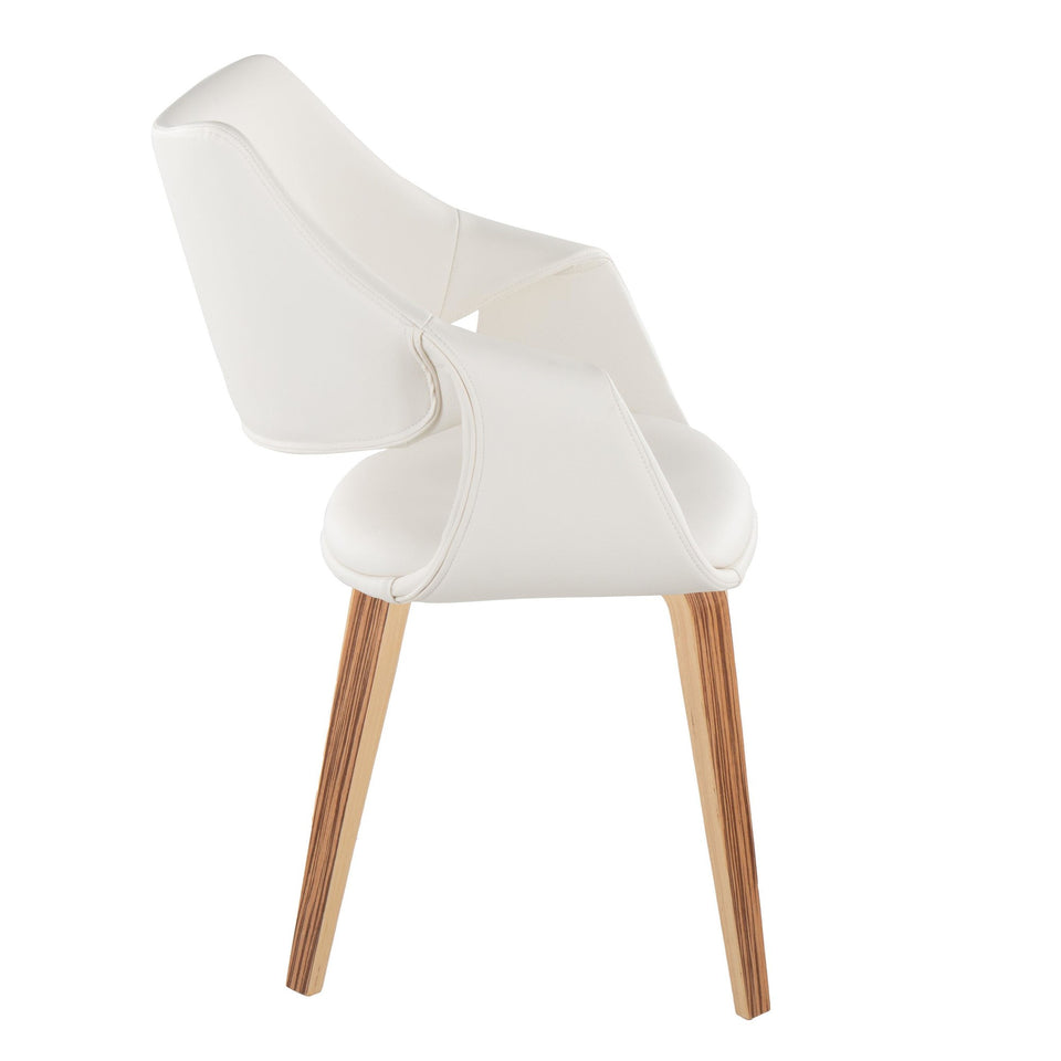 Curvo High Back Upholstered Chair - Set of 2