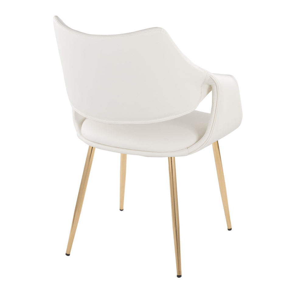 Curvo High Back Upholstered Chair - Set of 2