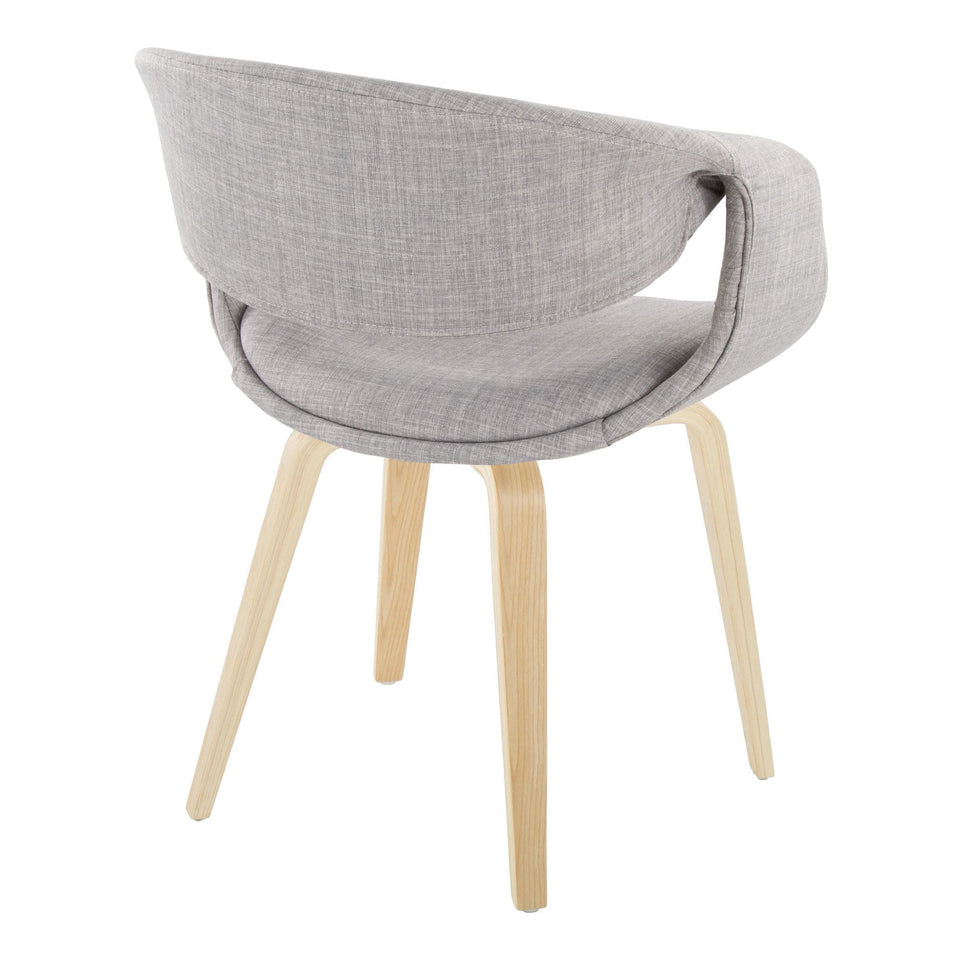 Curvo Upholstered Chair - Set of 2