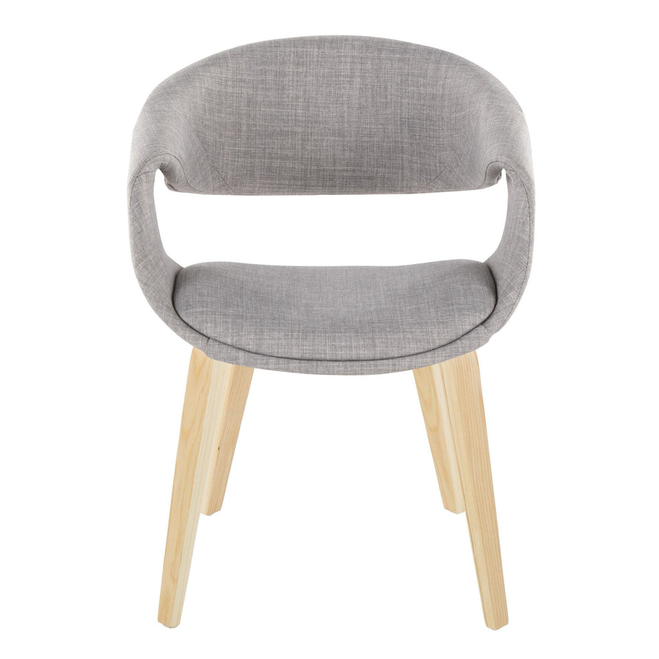 Curvo Upholstered Chair - Set of 2