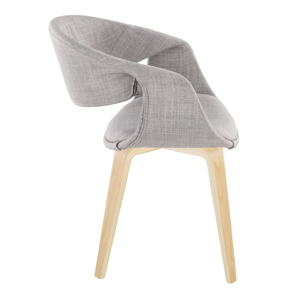 Curvo Upholstered Chair - Set of 2