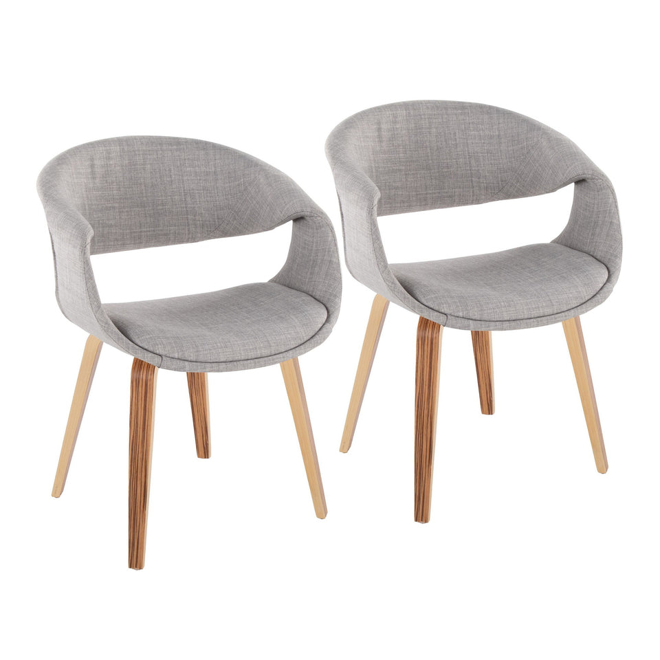 Curvo Upholstered Chair - Set of 2