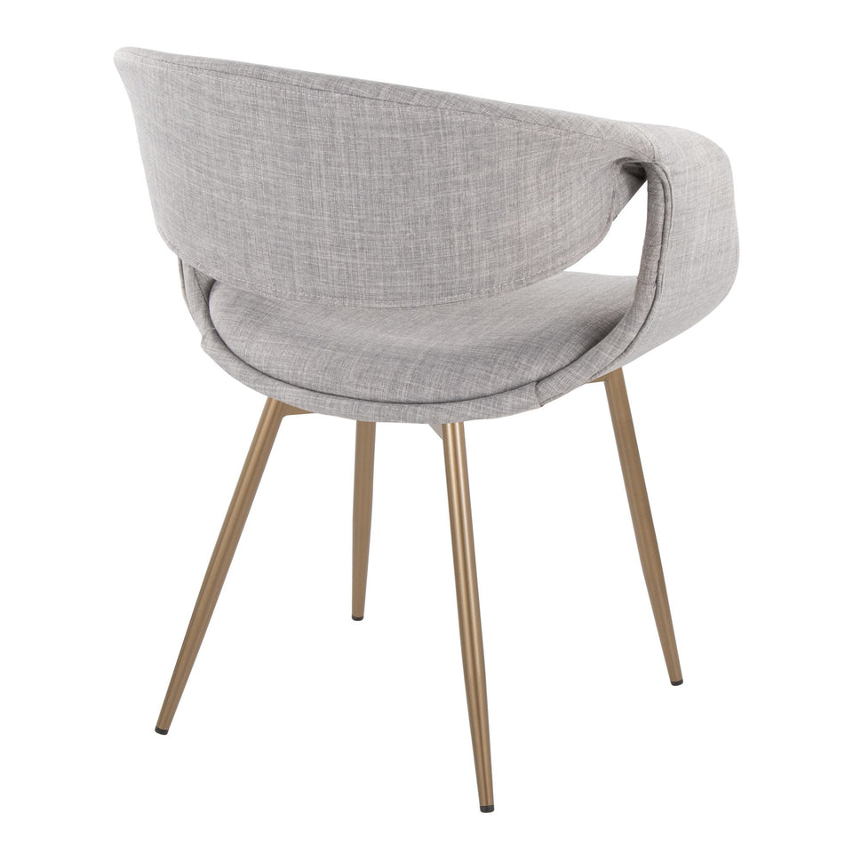 Curvo Upholstered Chair - Set of 2