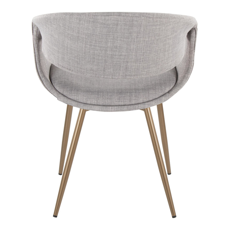 Curvo Upholstered Chair - Set of 2