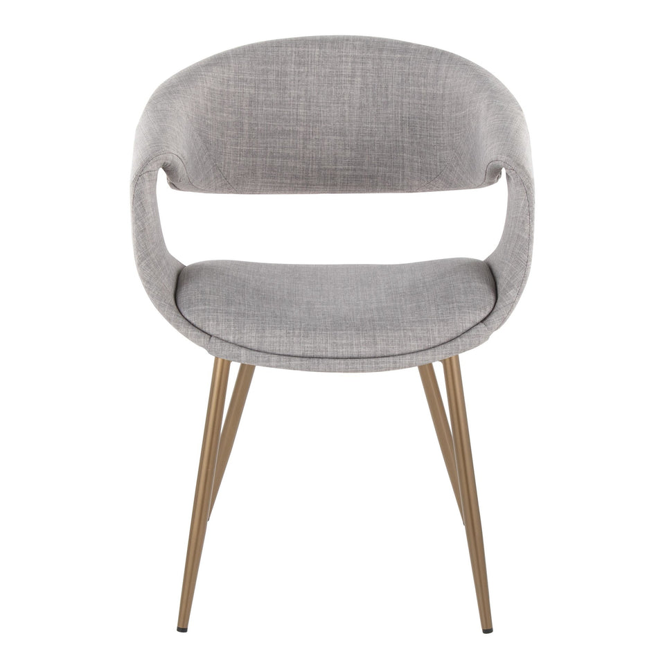 Curvo Upholstered Chair - Set of 2