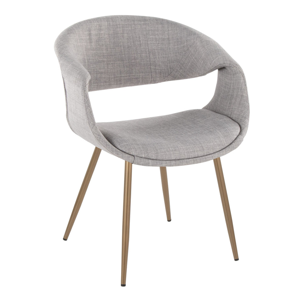 Curvo Upholstered Chair - Set of 2