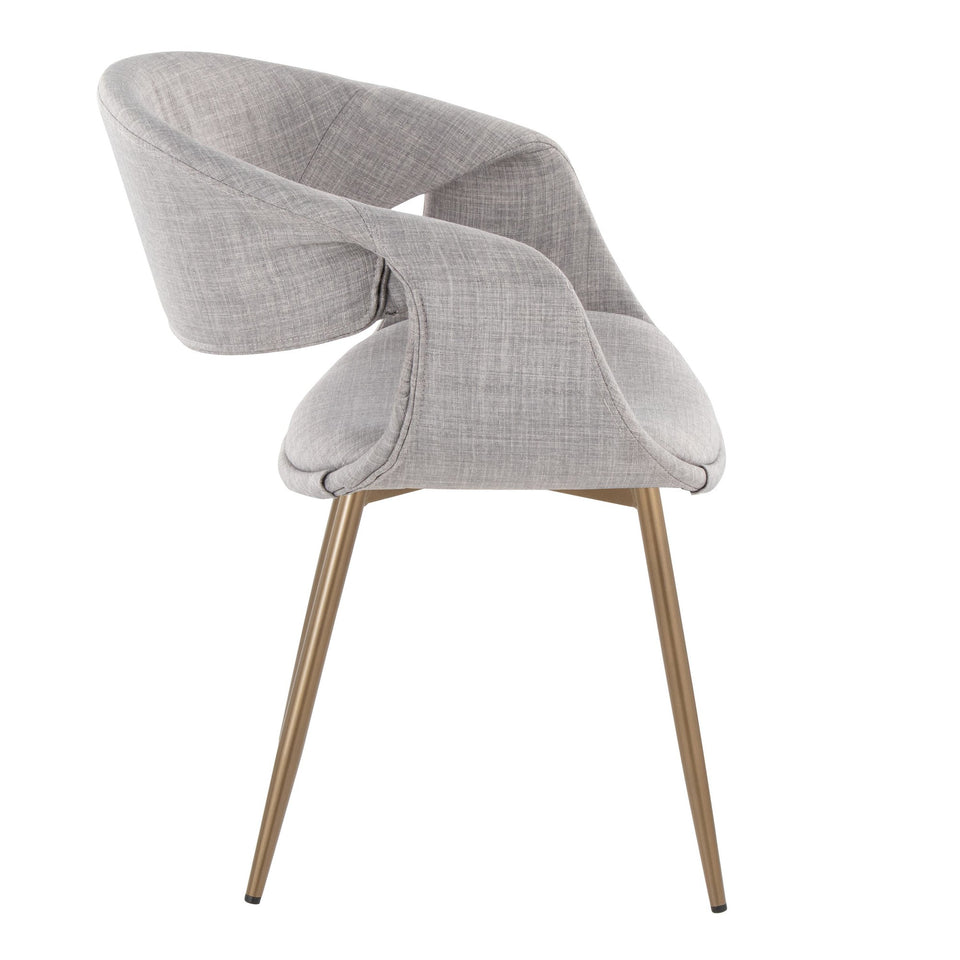 Curvo Upholstered Chair - Set of 2
