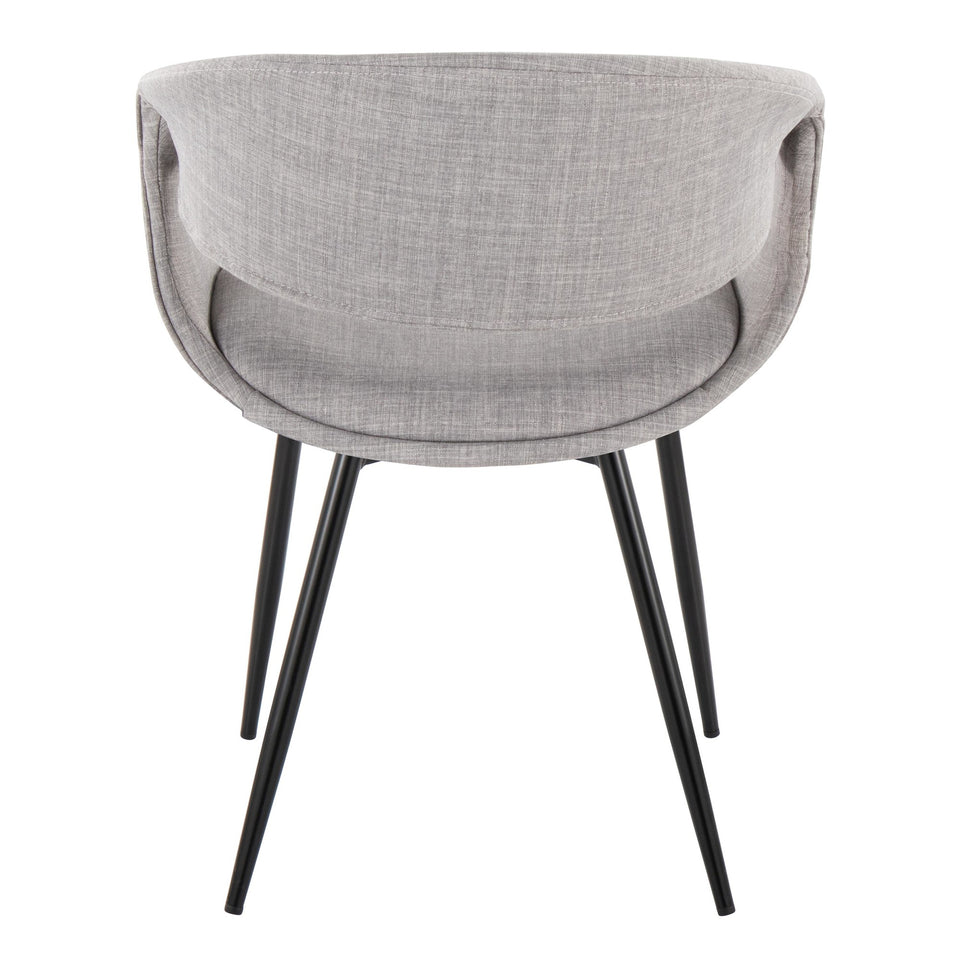 Curvo Upholstered Chair - Set of 2